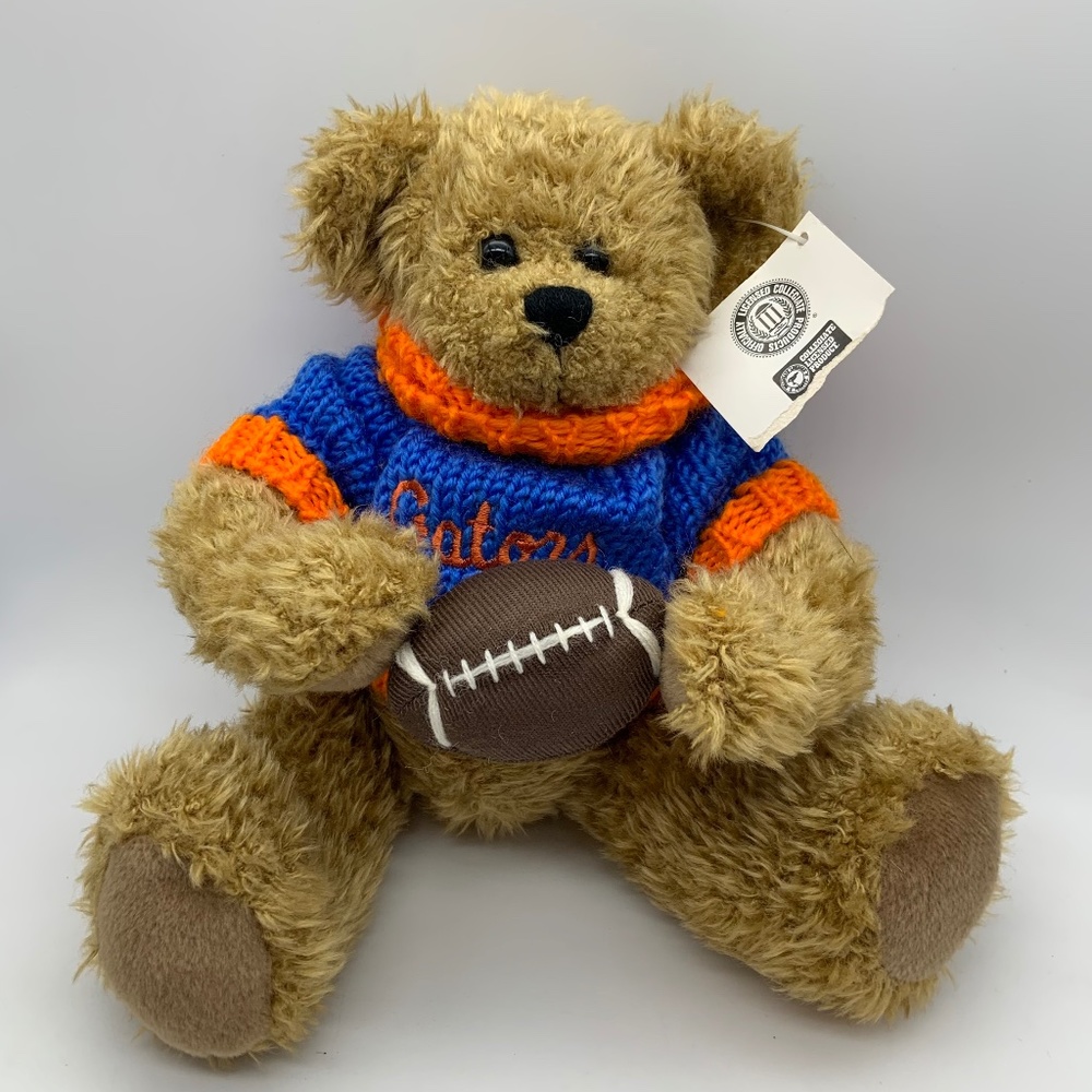 VTG Ridgewood Collectible University of Florida Gators Plush Bear Stuffed Animal